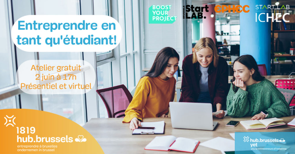 Actu Bruxelles J 1819 entreprendre en tant qu'étudiant