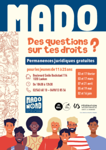 Permanences juridiques gratuite, Permanences juridiques gratuites à la Mado Nord