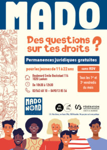 Permanences juridiques gratuite, La Mado Nord : Espace de parole, permanences juridiques et psychologiques gratuites!