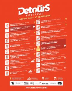 Detours Cyphers 2025, Detours Cyphers 2025 : Ton rendez-vous Hip-Hop de l&rsquo;été au cœur de Bruxelles