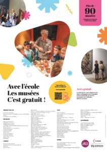 école musées gratuit, Avec l’école, les musées c’est gratuit!