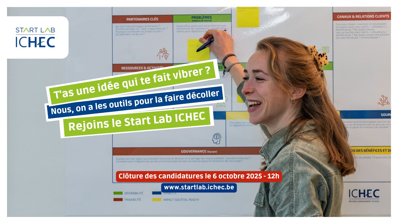 Quels services pour les élèves du secondaire ?, Le Start Lab ICHEC t’accompagne dans ton aventure entrepreneuriale