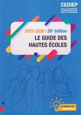 guides études supérieures, Arts, Hautes Écoles, Universités : découvre les guides 2025-2026 du Cediep