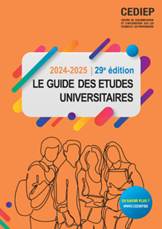 guides études supérieures, Arts, Hautes Écoles, Universités : découvre les guides 2025-2026 du Cediep